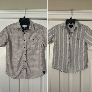 Boys Short Sleeve Button Down Shirt Bundle